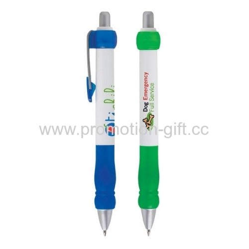 Plunger Action Retractable Gel pen