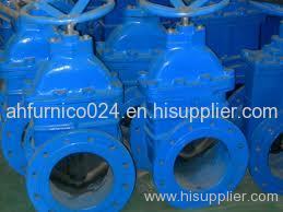 resilient seat non rising stem gate valve