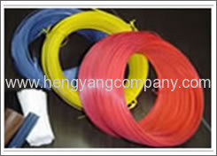 plastic coated steel wire