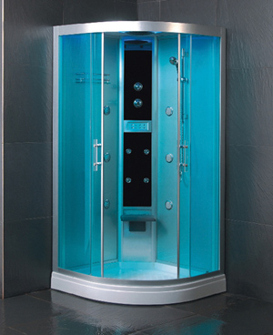 Cold-hot water steam shower room