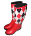 woman's fashion wellies