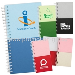 Half-n-Half Color Duo Notebook