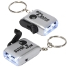 MINI DYNAMO FLASHLIGHT KEY CHAIN