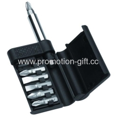 8-piece Belt-Clip Compact Screwdriver Kit