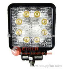 8PCS high intensity LEDs square LED Work Light