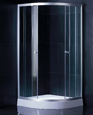 semicircular shower room