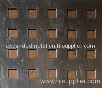 square perforated metal