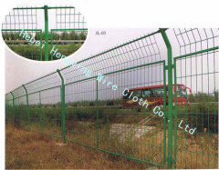 triangle bent type protection fencing