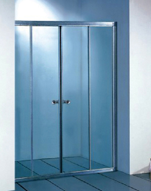 one-sided shower room