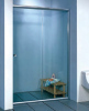 Transparent glass shower room