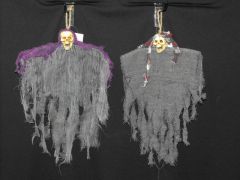 Halloween Plastic skull Head hanging decorations
