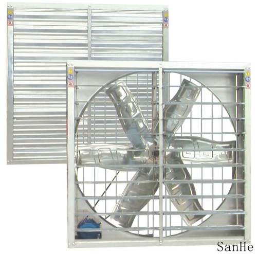 double shutter exhaust fan