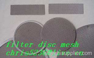 use in chemical filter disc mesh
