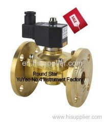 2W-25 water brass solenoid valve G1''