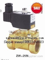 2 way Brass IP65water hot water,gas vaccum Air Solenoid Valve