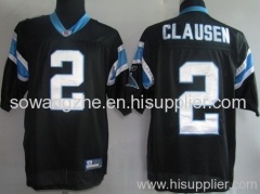 Carolina Panthers 2 Jimmy Clausen Black NFL Jerseys