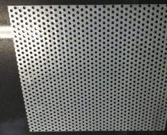 Perforated metal sheet