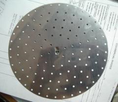 Perforated metal sheet