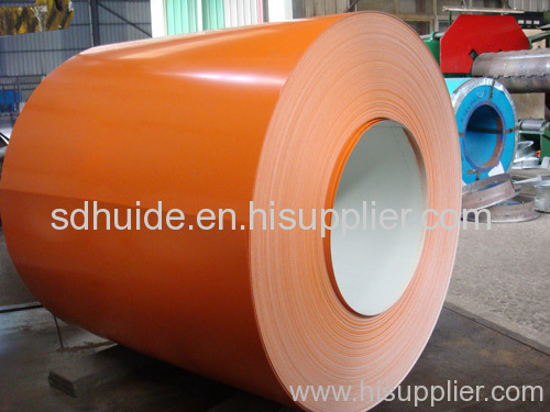 colorful prepainted steel coils