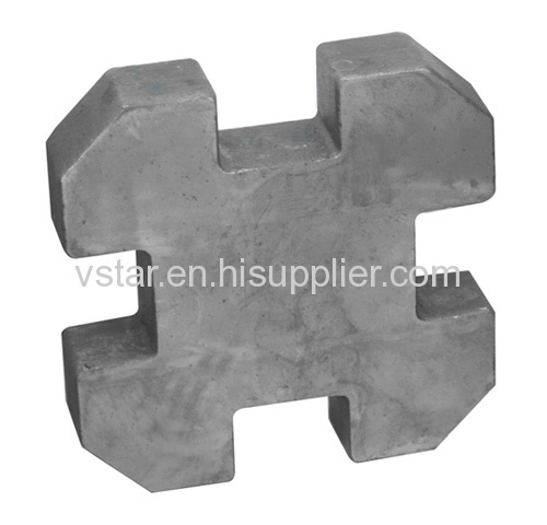 Alloy casting of ship part