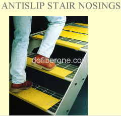 fiberglass FRP stair nosing, step nosing