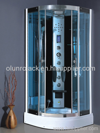 luxurious steam shower room with FM radio