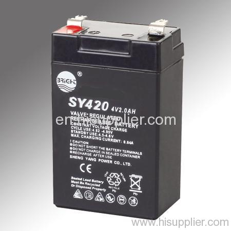 4V 2A LEAD ACID BATTERY