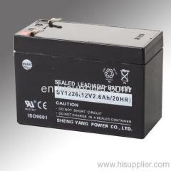 12V SEALED LEAD ACID BATTERY