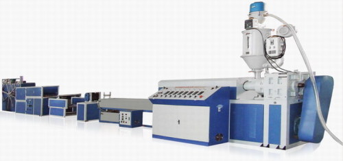 wide-size drainage plate extrusion line