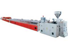 pvc wood plastic foam profile production line