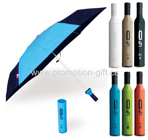 red bottle umbrella