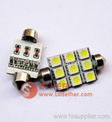 43mm 9pcs licence plate light