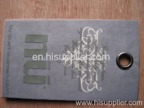 Fabric tag for garment