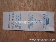 2010 fashionable woven labels