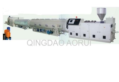 wood-plastic pipe production line