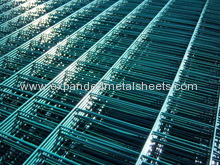 plastic coated welded mesh panel