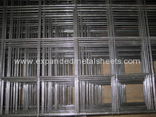 Black Iron Wire Welded Wire Mesh Panel