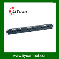 18 port Cat6 patch panel