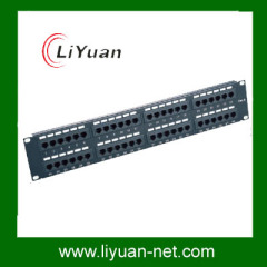 19" Cat6 patch panel