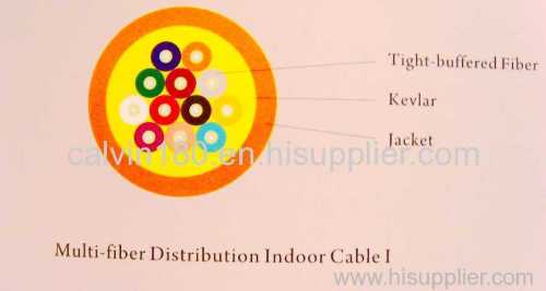 Multi-Fiber Distribution Indoor Cable