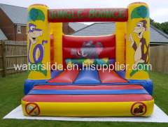 Jungle bouncy castle inflatable bounce house