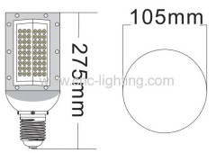 30W E40 Retrofit LED Street light