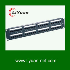 48 port 19inch Krone&110 Dual IDC Cat.6e patch panel