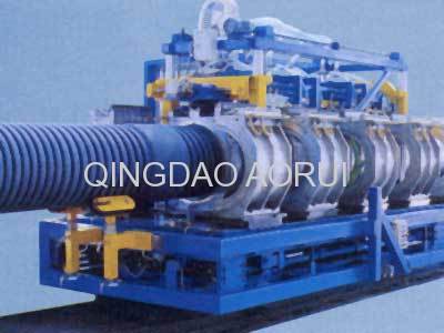 UPVC double-wall corrugated pipe prouction line