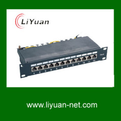 STP cat6e patch panel