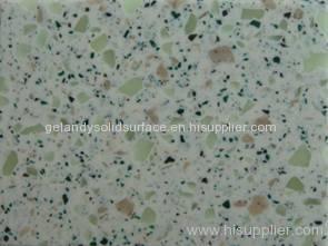 Luminous acrylic solid surface stone for decoration