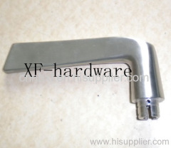 zinc plated steel door handle