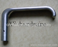 satin chrome door handle