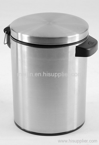 5L stainless steel dustbin