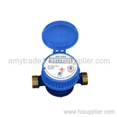 Single-jet Dry dial Vane Wheel Water Meter